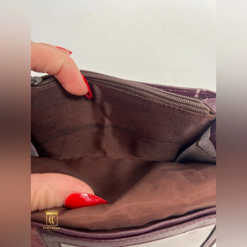 Dior crumpled leather wallet